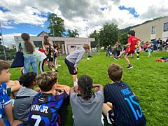 Tolle Stimmung beim Fussball-Turnier im Meiersmatt 1.
